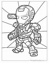 Iron Man Black And White Coloring Pages sketch template