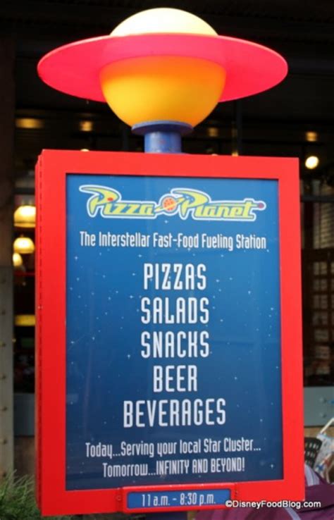 Review: Pizza Planet at Disney’s Hollywood Studios | the disney food blog