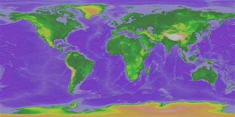 Climate Zones of World Map