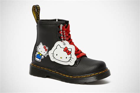 Dr. Martens’ Third Collaborative 1460 Remastered Boots Is Hello Kitty