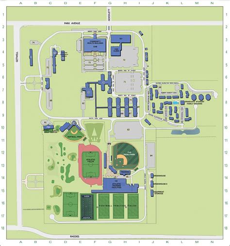 Uf Campus Map Printable - Printable Maps