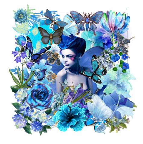 A Blue Collage | Art, Collage, Blue