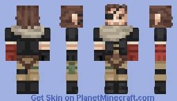 Big Boss (MGS) Minecraft Skin