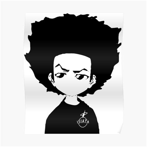 "The Boondocks Huey" Poster for Sale by Isiata | Redbubble