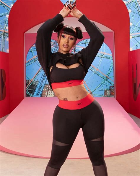 Cardi B Sexy In Collaboration With Reebok (11 Photos) | #The Fappening