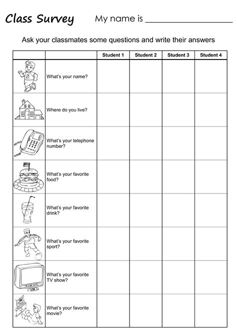 Printable Survey For Kids | Templates at allbusinesstemplates.com