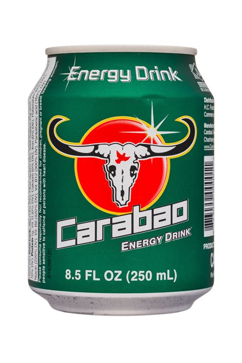 Carabao Energy Drink - new label | Carabao Energy Drink | BevNET.com Product Review + Ordering ...