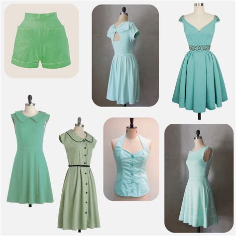 The Freelancer's Fashionblog: MINT GREENS (OR CLOSE ENOUGH)