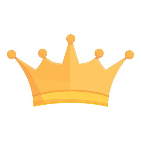 King crown icon cartoon vector. Gold royal crown 14307754 Vector Art at Vecteezy