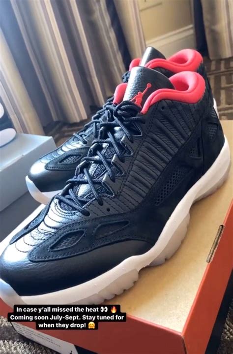 抢先看：2021 Air Jordan 11 Low IE “Bred”-莆田高仿鞋