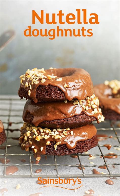 Make homemade donuts even tastier with Nutella. These chocolate and ...