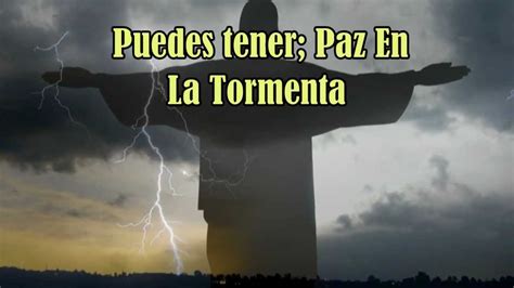 🥇Paz en medio de la tormenta versículo bíblico - Divina Oración