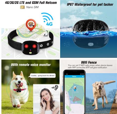 Waterproof SIM Card Smart mini gps tracking type pet gps activity ...