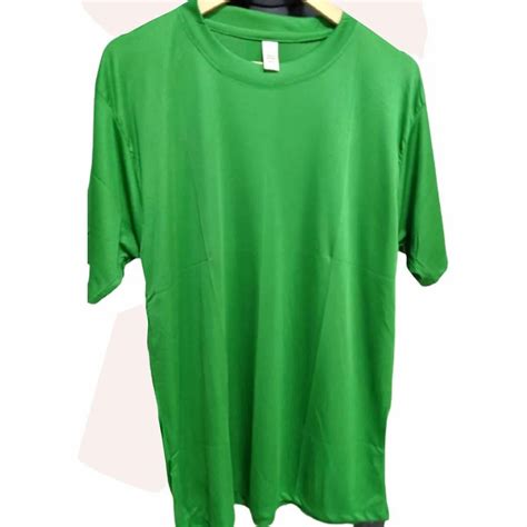 PP Mens Green Plain T Shirt, Round Neck at Rs 55 in Sultanpur | ID ...