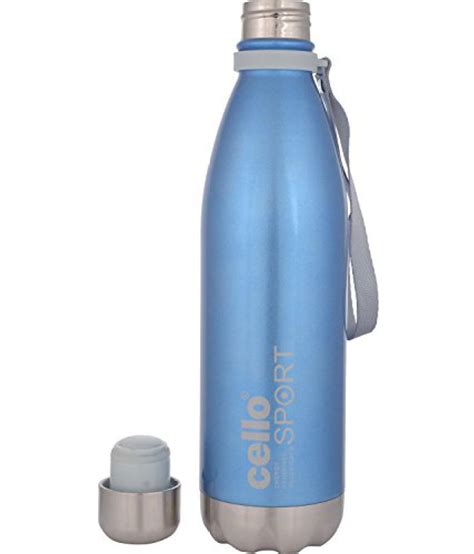 Cello Scout Vacuum Insulated Stainless Steel Water Bottle, 500ml, Blue: Buy Online at Best Price ...