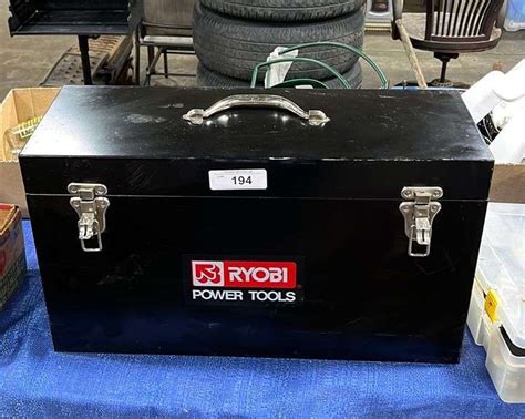 Ryobi tool box - Auction Services LTD