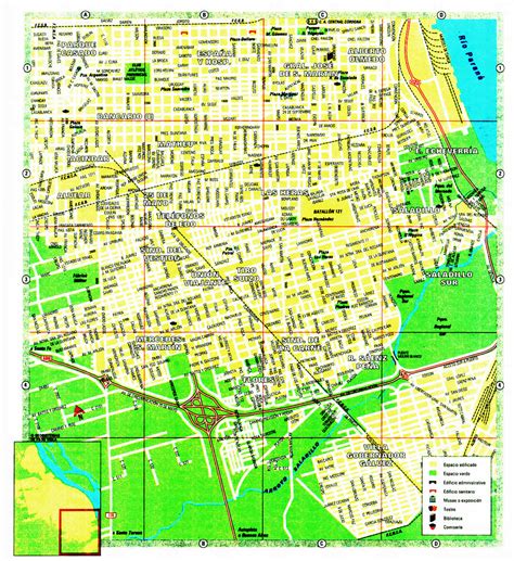 Mapas de Rosário - Argentina | MapasBlog