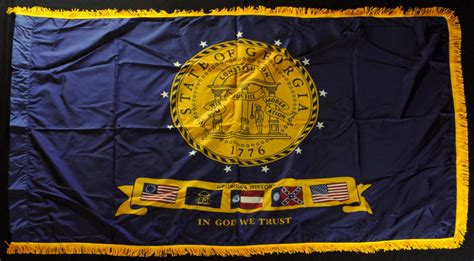 From the Collection: Georgia State Flag. 2001-2003 - Georgia History ...