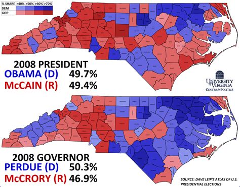 North Carolina Political Map - Metro Map