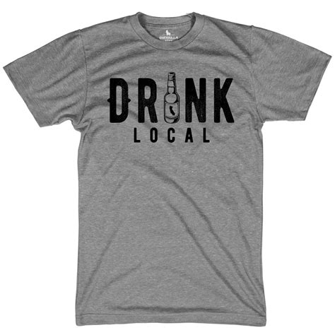 Buy Funny Beer T-Shirts | Drink Local Cali | Guerrilla Tees