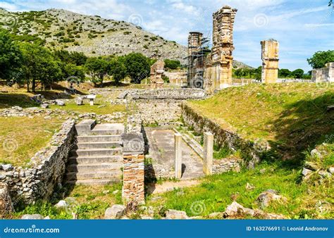 Ruins of the Ancient City of Philippi in Greece Stock Image - Image of heritage, excavations ...