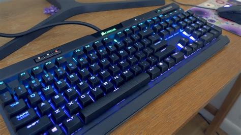 Corsair K70 RGB MK.2 Review w/Cherry MX Blue - YouTube