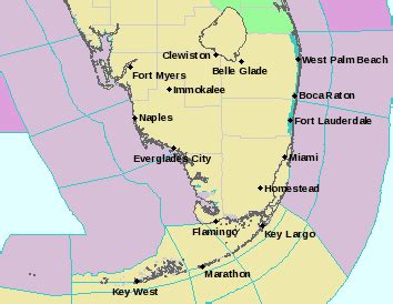 Cold Front Arrives on Sunday With Highs In The Mid 70s - South Florida ...