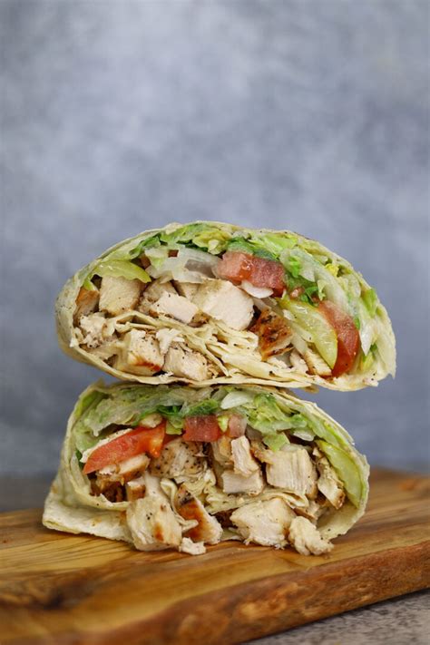 Grilled Chicken Wrap - Penn Brew Station