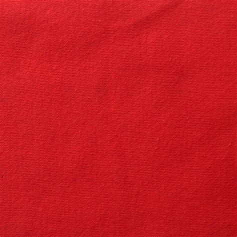 Sweatshirt Fleece Fabric Red, by the yard - Fabric Direct