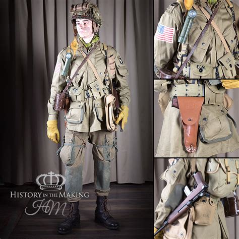 American Paratrooper Combat Uniform-Officer (1944-1945) - History in ...