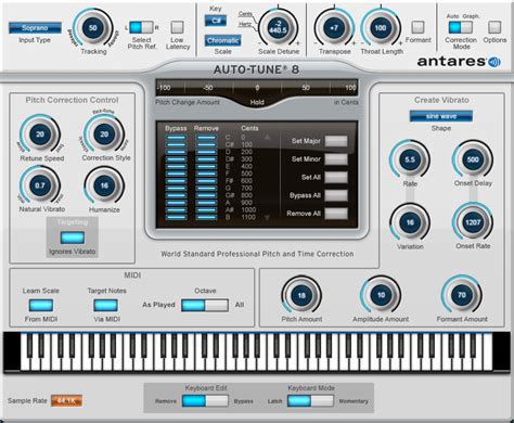 Auto-Tune by Antares Audio Technologies - Pitch Correction / Auto ...