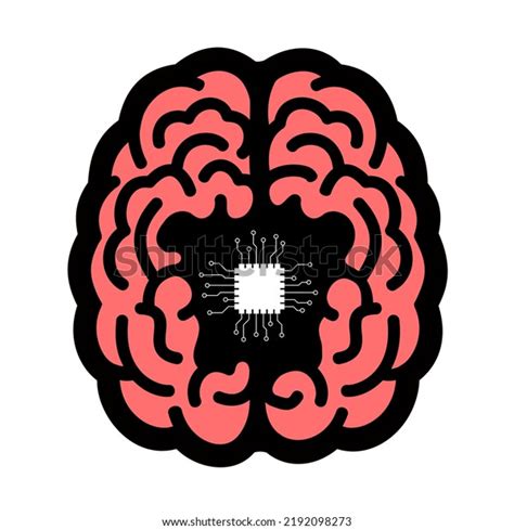 Brain Implant Ai Artificial Intelligence Human Stock Vector (Royalty Free) 2192098273 | Shutterstock