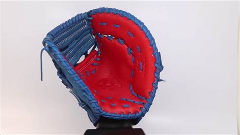 44 Pro Custom Baseball Glove Youth Rise Series 12" Red Royal Blue First ...