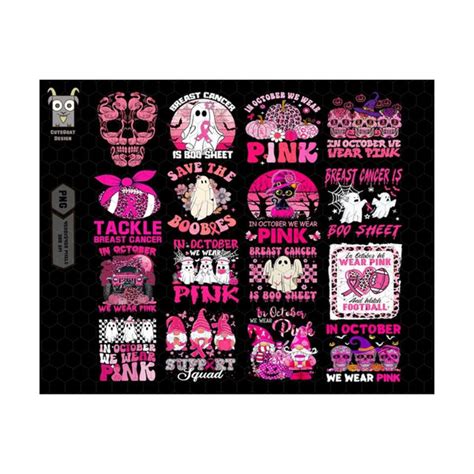 Breast Cancer Awareness Png Bundle, Cancer Ribbon Png, Fight - Inspire ...