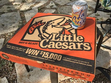 little-caesars-pizza-box | Pizza boxes, Healthy recipes easy snacks, Little ceasers