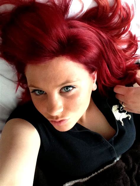 Crimson red hair! Never thought I could pull off this color!! ;) | Bright red hair, Red hair ...