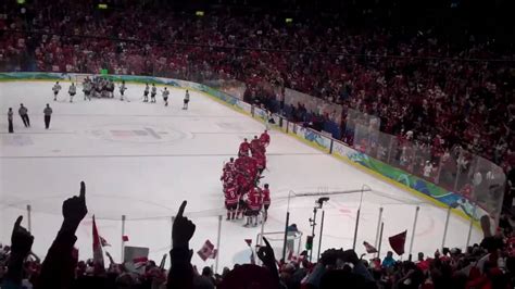 Canada vs. Germany Hockey Game at the 2010 Vancouver Winter Olympics ...