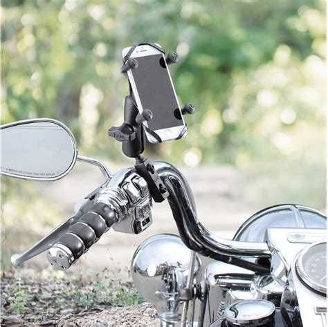 RAM Mounts RAM X-Grip Universal Phone Mount with Motorcycle Brake ...