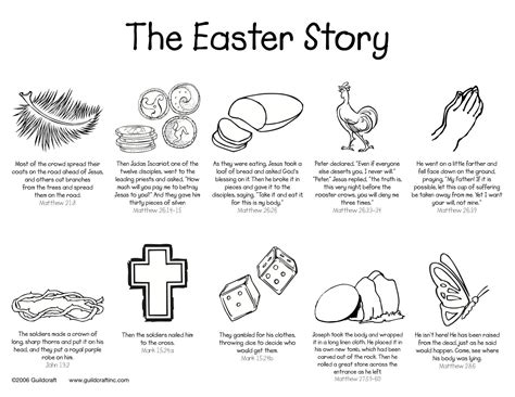 Free Printable Easter Bible Story For Kids