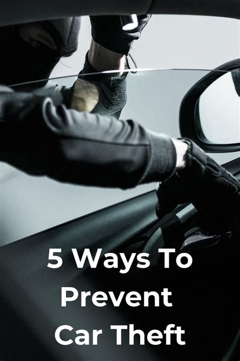 Ways To Prevent Car Theft | Traveling by yourself, Prevention, Home safety