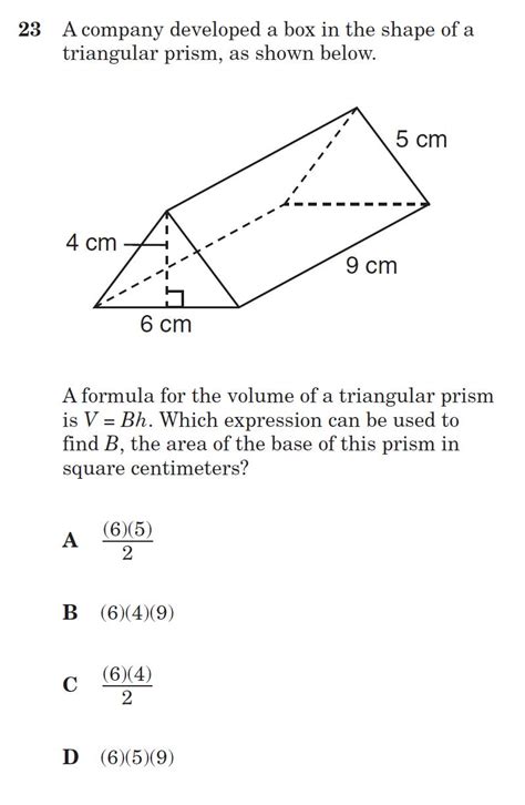 Worksheets. Volume Of A Triangular Prism Worksheet. Opossumsoft ...