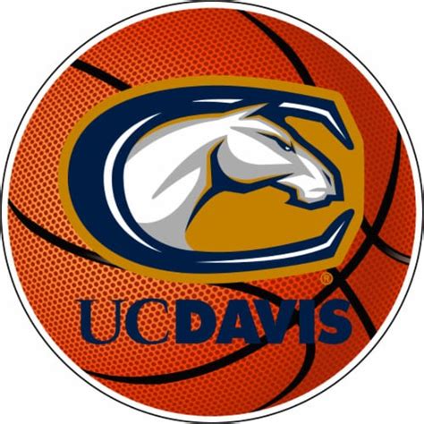 Uc Davis Aggies 4-Inch Round Basketball Ncaa Hoops Pride Vinyl Decal Sticker, 1 unit - Kroger