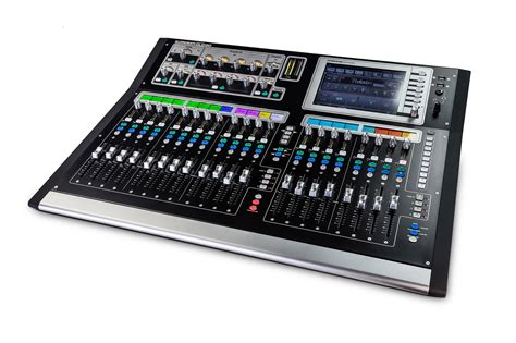 Allen & Heath AH-GLD2-80 80 Fader 48 Channel Compact Digital Mixer with Port B Slot - Chrome Edition