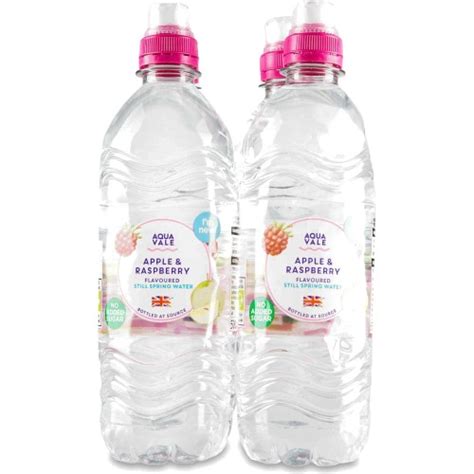 Aqua Vale Still Raspberry & Apple Flavoured Spring Water (500ml) - Compare Prices & Where To Buy ...