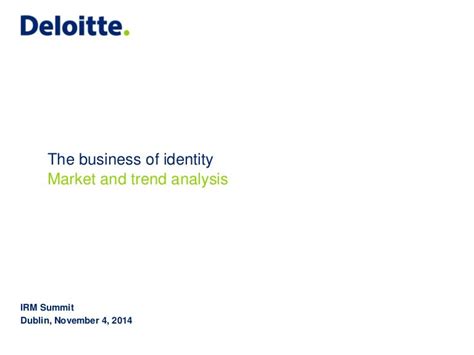 Deloitte Business Card Template