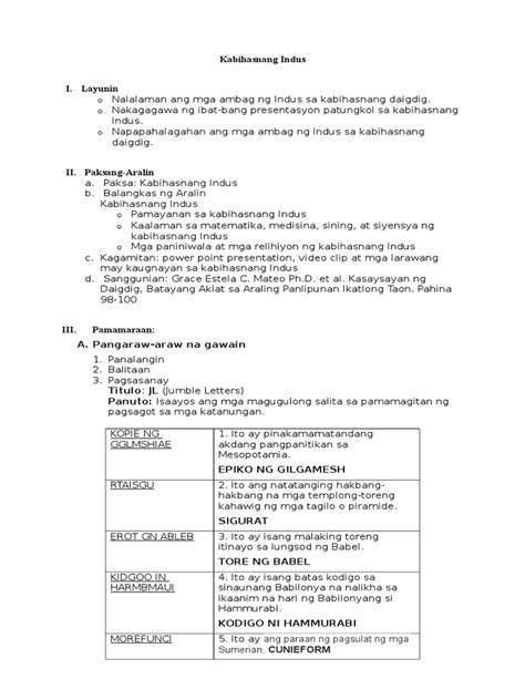 Detailed Lesson Plan In Araling Panlipunan Detailed Lesson Plan In ...