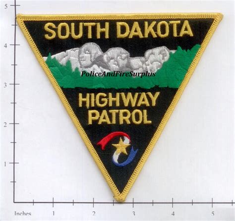 South Dakota - South Dakota Highway Patrol State Police Dept Patch ...