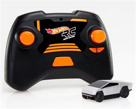 hot wheels unveils remote-controlled tesla cybertruck toy