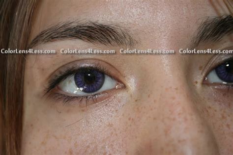 Double Violet Color Contact Lens (Pair) Color Contact Lens [V2] - $22.99 : Colored Contacts ...