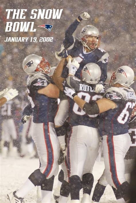 Snowbowl | New england patriots football, Patriots football, New ...